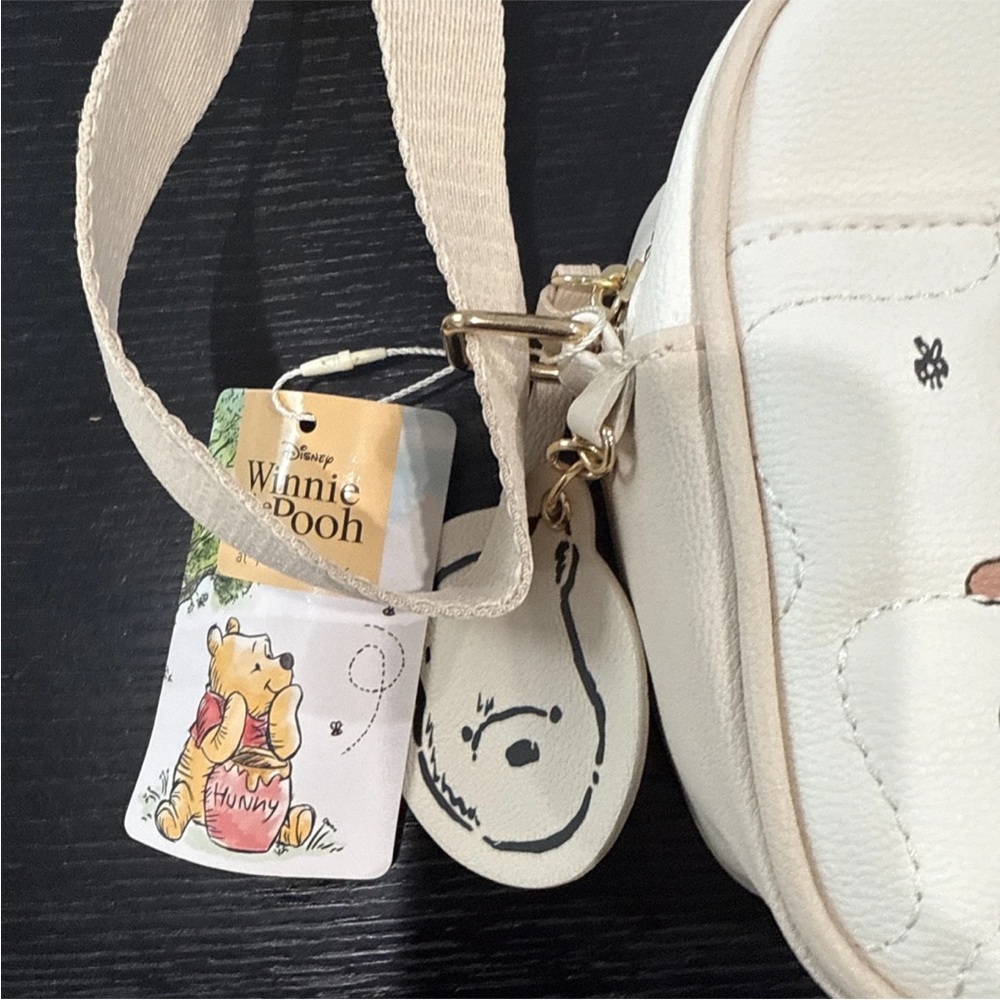 Disney Winnie the Pooh Cream Crossbody Bag with Character Print - Picture 3 of 4